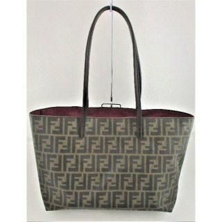 フェンディ(FENDI)のロベルト様専用◇未使用 極美品 FENDI フェンディ ズッカ柄 レザー トート(トートバッグ)