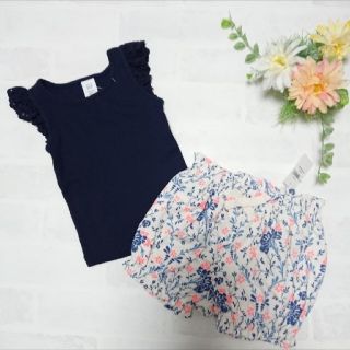 ベビーギャップ(babyGAP)のあゆぴっぴ様専用babyGAP☆ショートパンツ 90 新品 (Tシャツ/カットソー)