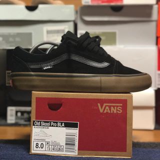 ヴァンズ(VANS)の希少レア‼︎  VANS Old Skool Pro BLA (US規格)(スニーカー)