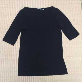 ユニクロ(UNIQLO)のユニクロ 5分袖 Tシャツ Sサイズ(Tシャツ(長袖/七分))