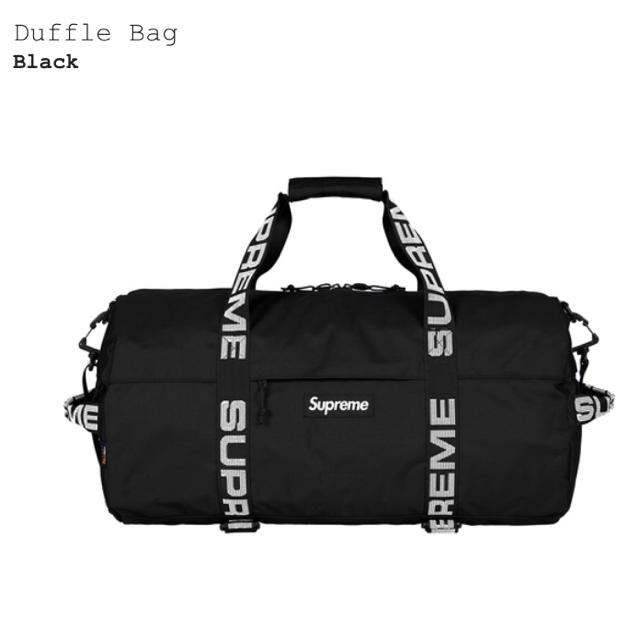 2018SS Supreme Duffle Bag ボストンバッグ ダッフル状態