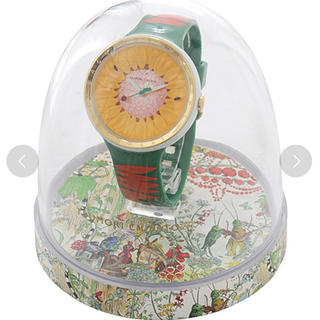 ツモリチサト(TSUMORI CHISATO)のツモリチサト 腕時計 ハッピーフラワー グリーン(腕時計)