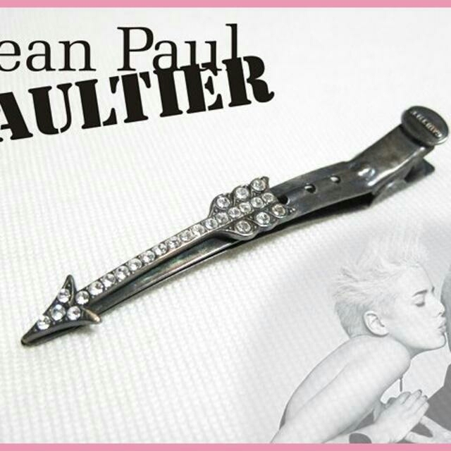 Jean-Paul GAULTIER(ジャンポールゴルチエ)の廃番 ジャンポールゴルチエ ゴシックラインストーン ヘアクリップ レディースのヘアアクセサリー(バレッタ/ヘアクリップ)の商品写真