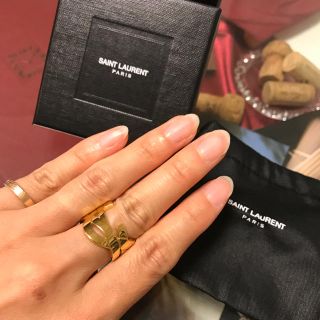 サンローラン(Saint Laurent)のSAINT LAURENT リング 指輪 ゴールド サンローラン 正規品(リング(指輪))