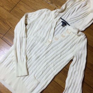 トミーヒルフィガー(TOMMY HILFIGER)のSALE♡tommy 白ニット(ニット/セーター)