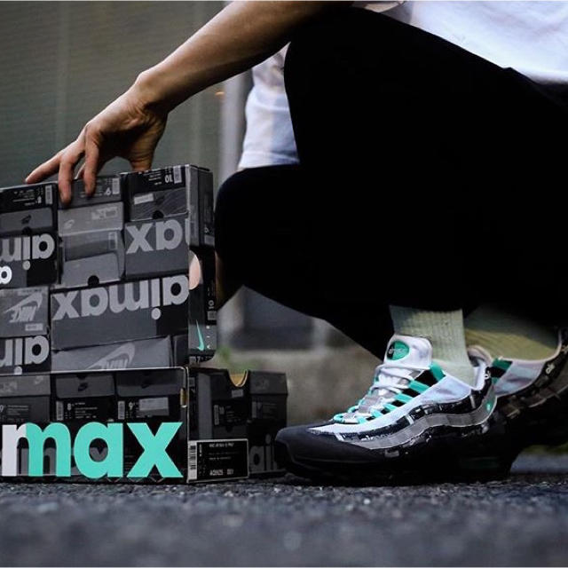 NIKE AIR MAX 95 PRNT atmos JADE 29cm