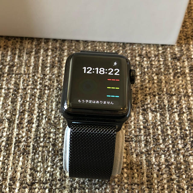 Apple Watch 2 38mm Spa Black Mila