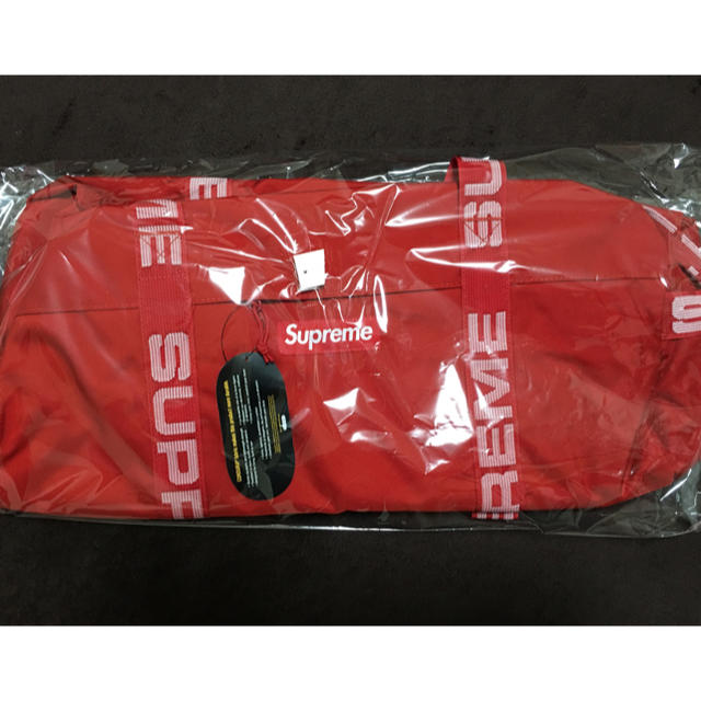 supreme ダッフルバッグ 18ss REDボストンバッグ