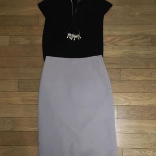 マックスマーラ(Max Mara)のMax Mara タイトスカート ピンクベージュ(ひざ丈スカート)