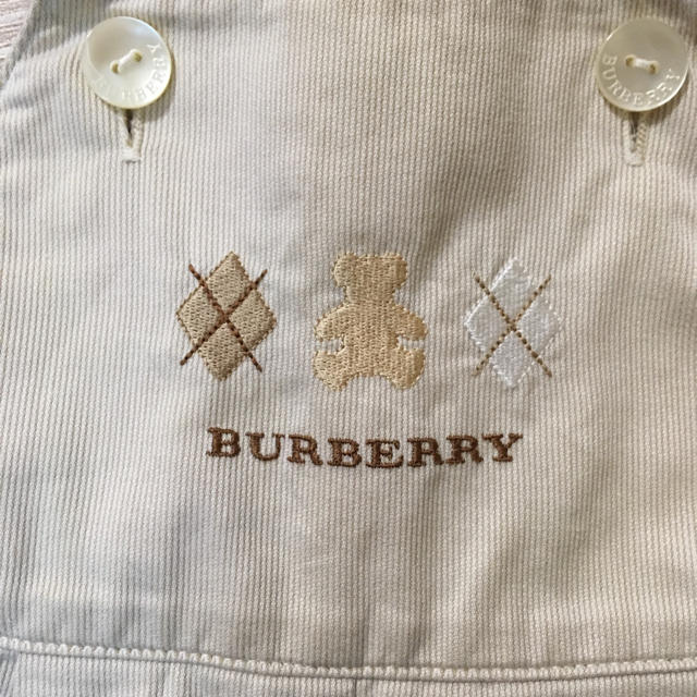 BURBERRY(バーバリー)の美品✨バーバリー オーバーオール キッズ/ベビー/マタニティのベビー服(~85cm)(ロンパース)の商品写真