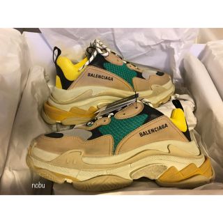 バレンシアガ(Balenciaga)の新品【Balenciaga - Triple-S】40 トリプル S グリーン(スニーカー)