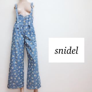 スナイデル(SNIDEL)の神シルエット♡ スナイデル ハイウエスト サロペット オールインワン♡ザラ (サロペット/オーバーオール)