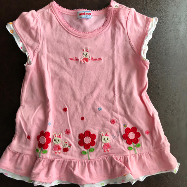 mikihouse(ミキハウス)のミキハウスセット キッズ/ベビー/マタニティのキッズ服女の子用(90cm~)(Tシャツ/カットソー)の商品写真