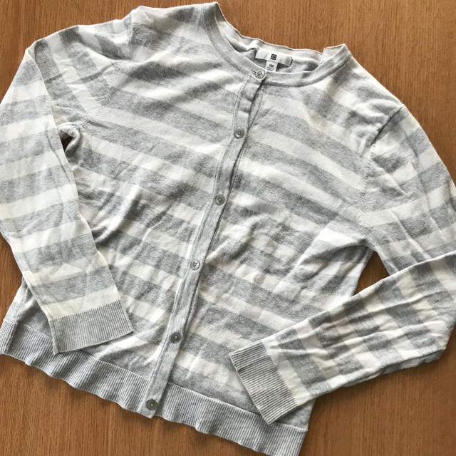 UNIQLO(ユニクロ)のユニクロ カーディガン 150 キッズ/ベビー/マタニティのキッズ服女の子用(90cm~)(カーディガン)の商品写真