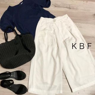 ケービーエフ(KBF)のteto様専用✴︎ＫＢＦケービーエフ✴︎タックガウチョパンツ♡(カジュアルパンツ)