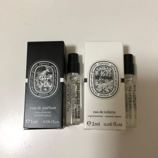 ディプティック(diptyque)の新品未使用！ディップティック 香水 2ml ×2本(香水(女性用))