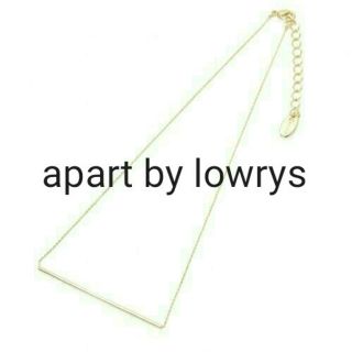 アパートバイローリーズ(apart by lowrys)の新品★『apart by lowrys』ポールチョーカーネックレス(ネックレス)