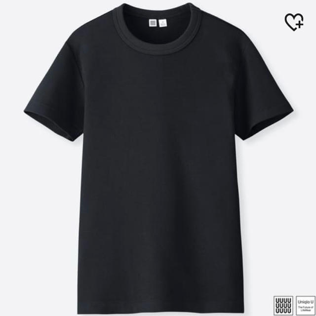 UNIQLO(ユニクロ)のuniqlou クルーネックTシャツ レディースのトップス(Tシャツ(半袖/袖なし))の商品写真