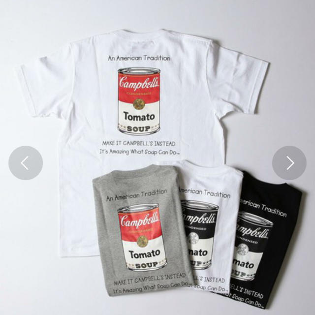 BEAUTY&YOUTH UNITED ARROWS(ビューティアンドユースユナイテッドアローズ)のCampbell’s Soup BEAUTY&YOUTH Tシャツ メンズのトップス(Tシャツ/カットソー(半袖/袖なし))の商品写真