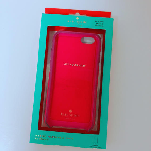 kate spade new york(ケイトスペードニューヨーク)のケイトスペード iphoneケース 6 6S スマホ/家電/カメラのスマホアクセサリー(iPhoneケース)の商品写真