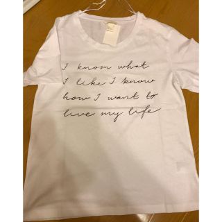 エイチアンドエム(H&M)のH&M 安室奈美恵 コラボ Tシャツ Sサイズ 新品(Tシャツ(半袖/袖なし))