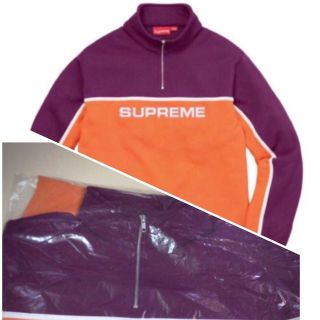 シュプリーム(Supreme)のPurple様 Supreme 2-Tone Half Zip (スウェット)