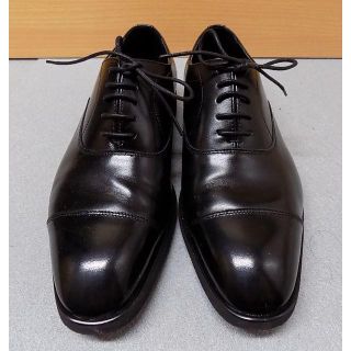 スーツカンパニー(THE SUIT COMPANY)のザ スーツカンパニー　天然皮革　黒ビジネスシューズ24.5㎝(ドレス/ビジネス)