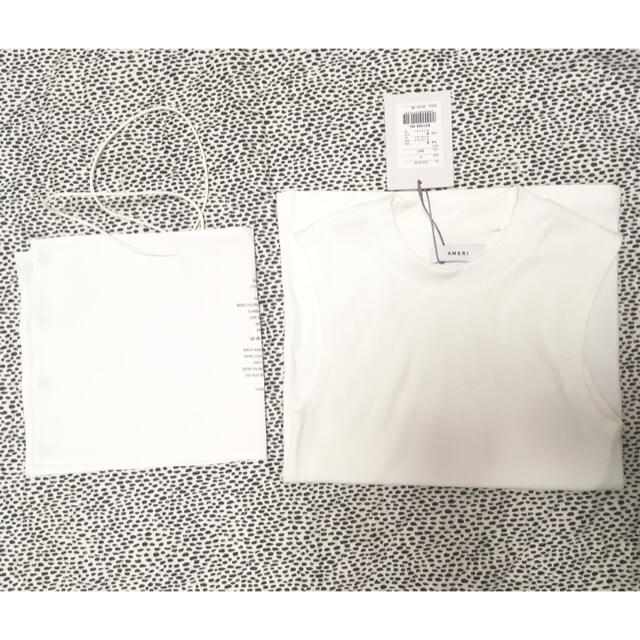 Ameri VINTAGE(アメリヴィンテージ)のBIB LAYELED N.S TOP  AMERI vintage レディースのトップス(タンクトップ)の商品写真