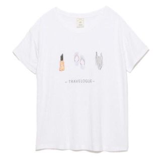 ジェラートピケ(gelato pique)の5/6まで価格☆ジェラートピケ 今期に リゾートモチーフTシャツ (Tシャツ(半袖/袖なし))