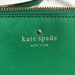 kate spade new york - ケイトスペード*グリーンショルダーバッグの