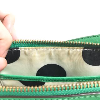 kate spade new york - ケイトスペード*グリーンショルダーバッグの