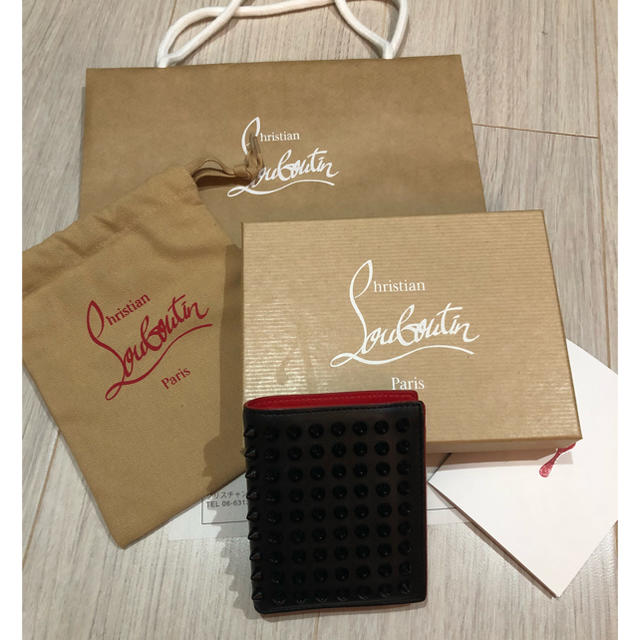 Christian Louboutin(クリスチャンルブタン)のクリスチャン ルブタン   二つ折り財布 メンズのファッション小物(折り財布)の商品写真