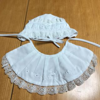 お宮参りの帽子とスタイ(お宮参り用品)