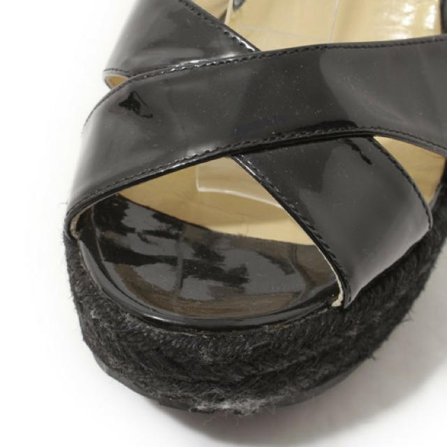 JIMMY CHOO(ジミーチュウ)の【JIMMY CHOO】エスパドリーユサンダル 37 レディースの靴/シューズ(サンダル)の商品写真