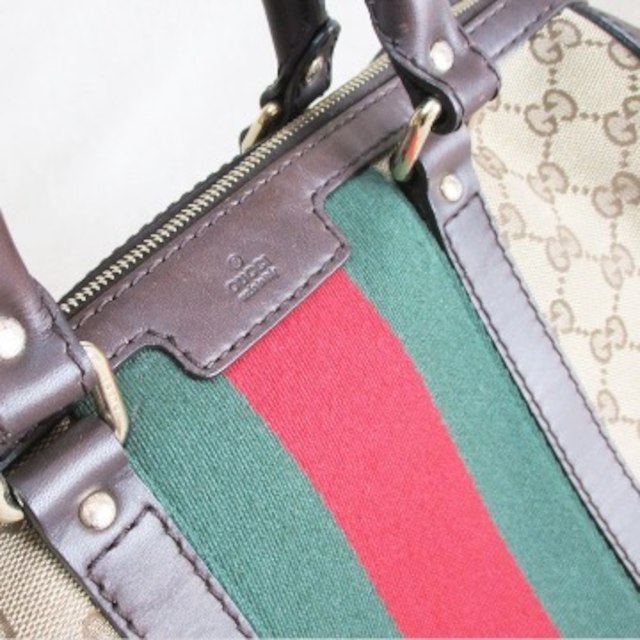 Gucci(グッチ)のGUCCI グッチ オールドグッチ 2wayハンドバッグ GG柄 ショルダー レディースのバッグ(ハンドバッグ)の商品写真