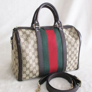 グッチ(Gucci)のGUCCI グッチ オールドグッチ 2wayハンドバッグ GG柄 ショルダー(ハンドバッグ)