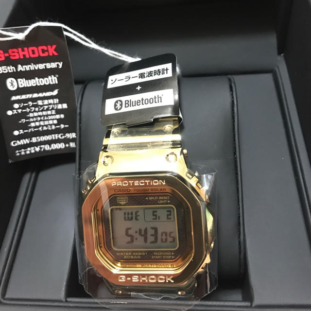 カシオG-SHOCK 35周年限定GMW-B5000TFG 9JR