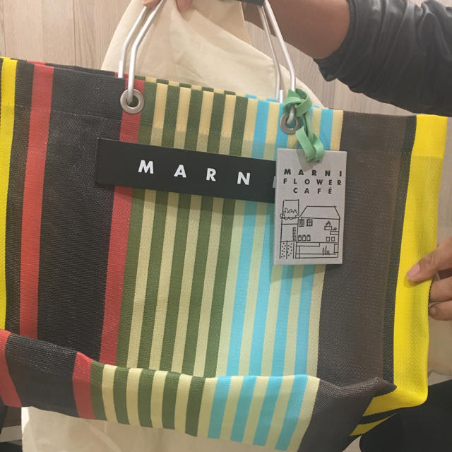 Marni(マルニ)の新品  MARNI マルニ フラワー バッグ かご バッグ レディースのバッグ(トートバッグ)の商品写真