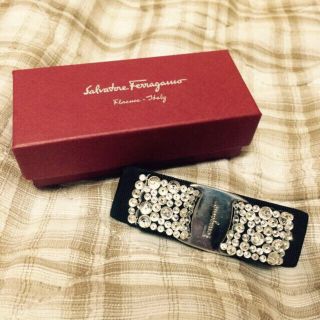 フェラガモ(Ferragamo)のフェラガモ＊ビジューバレッタ(ヘアピン)