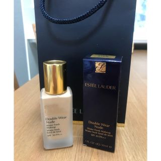 エスティローダー(Estee Lauder)のエスティローダー ダブルウェアヌードウォーターフレッシュメイクアップ(ファンデーション)