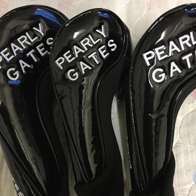 PEARLY GATES - 美品パーリーゲイツ ヘッドカバー3点セットの通販 by ...