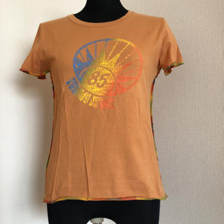 トミーガール(tommy girl)のトミーガール 半袖Tシャツ S オレンジ(Tシャツ(半袖/袖なし))