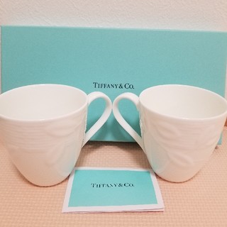 ティファニー(Tiffany & Co.)のTIFFANY&CO　ティファニー　ペアグラス　美品　未使用(グラス/カップ)