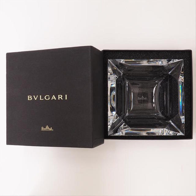 BVLGARI(ブルガリ)の送込 ブルガリ［BVLGARI BVLGARI］灰皿 角型エキセントリカ インテリア/住まい/日用品のインテリア小物(灰皿)の商品写真