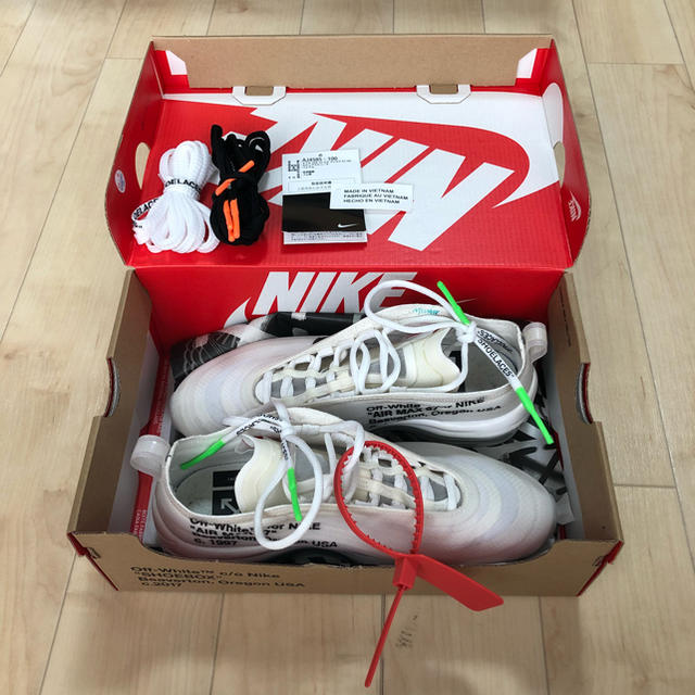 NIKE(ナイキ)のOff white × NIKE Air Max 97 国内正規品 レディースの靴/シューズ(スニーカー)の商品写真