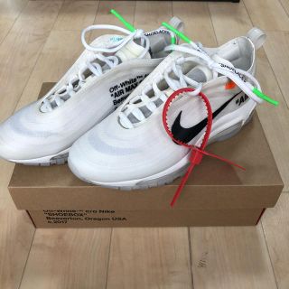 ナイキ(NIKE)のOff white × NIKE Air Max 97 国内正規品(スニーカー)