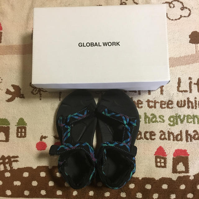 GLOBAL WORK(グローバルワーク)のHanapon様専用☆(箱なし)サンダル 男の子キッズ  GLOBAL WORK キッズ/ベビー/マタニティのキッズ靴/シューズ(15cm~)(サンダル)の商品写真