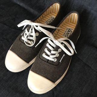 ヴァンズ(VANS)のVANS フェルト生地 スニーカー 24cm ブラウン(スニーカー)