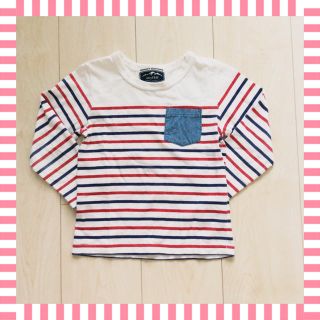 エニィファム(anyFAM)のみわママ様専用☆ボーダー 長袖Tシャツ 100(Tシャツ/カットソー)