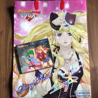 サンキョー(SANKYO)の【非売品】マクロスF CDとオマケの紙袋(アニメ)